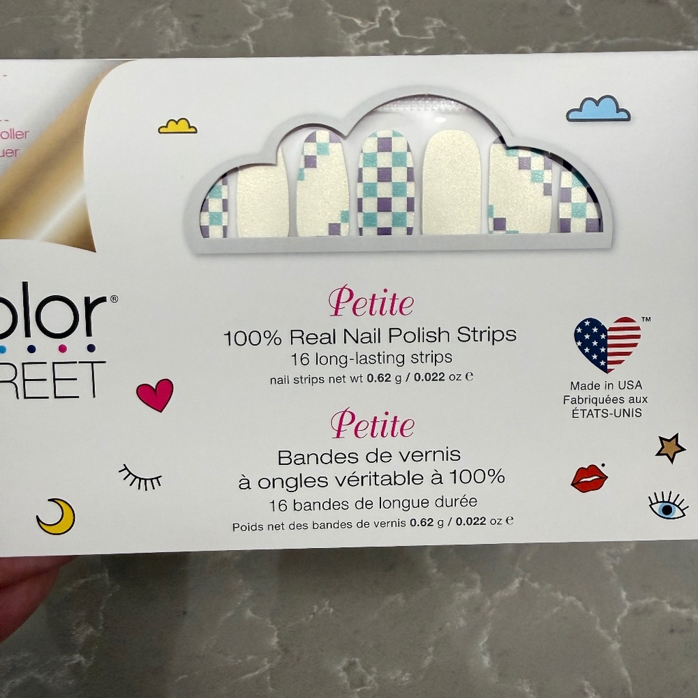 Color Street Nail Polish Strips, Help is real petite set